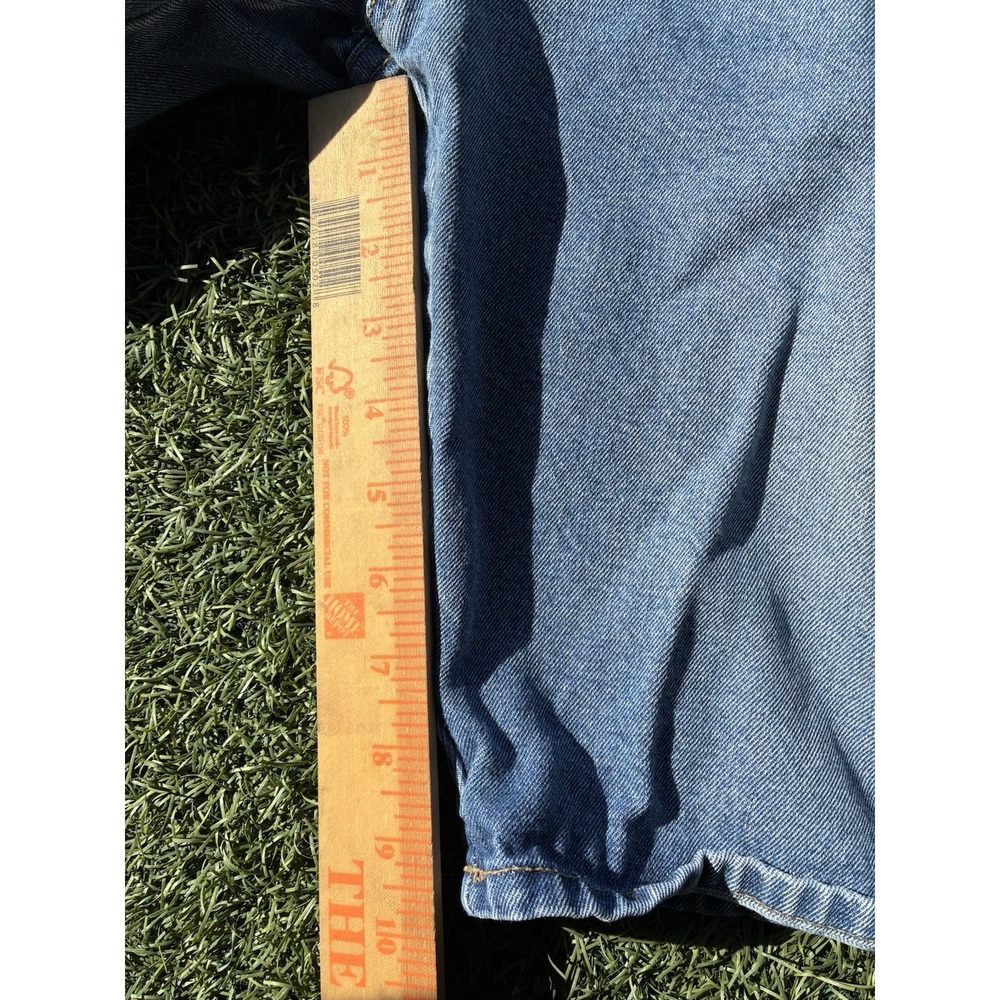VINTAGE SIZE 36 MENS CARPENTER JEAN SHORTS FUSE JEANS WEAR‎ - Picture 2 of 5